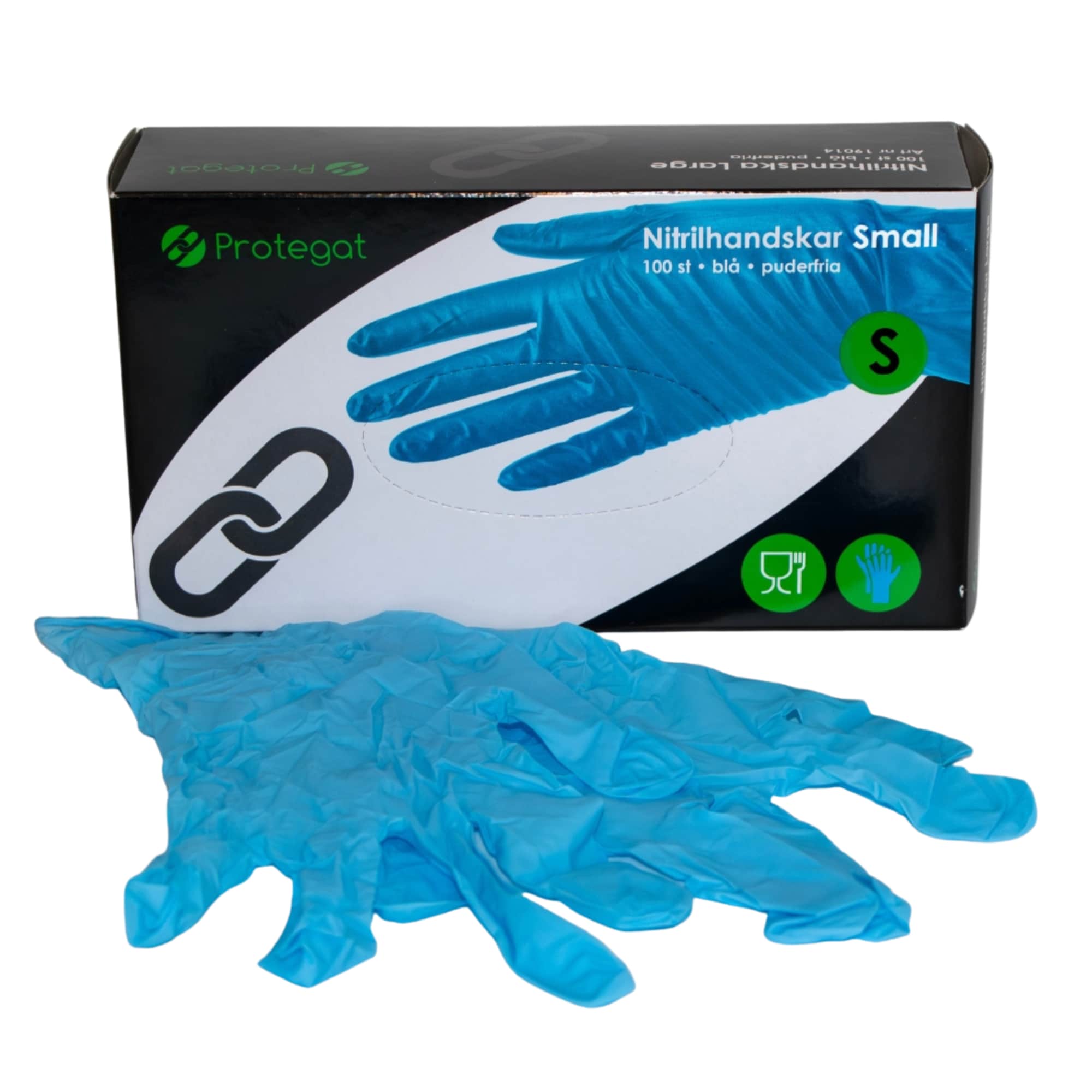Nitrile Disposable Gloves 100 pcs - Small