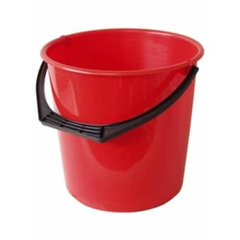 Bucket 10 litres - Red